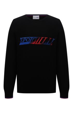 Мужской кашемировый джемпер ZILLI SPORT черного цвета по цене 134000 руб., арт. MBW-RN550-CAZS1/ML01/66-68 | Фото 1 Мужской кашемировый джемпер ZILLI SPORT черного цвета, арт. MBW-RN550-CAZS1/ML01/66-68 | Фото 1 (Рукава: Длинные; Материал внешний: Шерсть, Кашемир; Длина (для топов): Стандартные; Мужское Кросс-КТ: Джемперы; Вырез: Круглый; Принт: С принтом; Стили: Кэжуэл; Big sizes: Big Sizes)