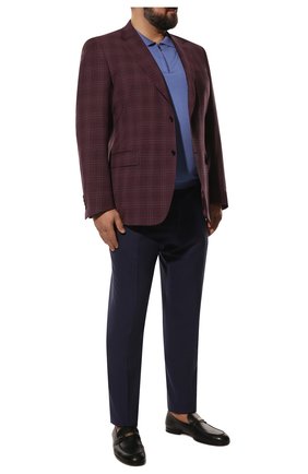Мужской шерстяной пиджак CANALI бордового цвета по цене 155000 руб., арт. 11280/CF01423/58-64 | Фото 2 Мужской шерстяной пиджак CANALI бордового цвета, арт. 11280/CF01423/58-64 | Фото 2 (Материал внешний: Шерсть; Рукава: Длинные; Длина (для топов): Стандартные; Материал подклада: Купро; 1-2-бортные: Однобортные; Пиджаки М: Прямой; Случай: Формальный; Стили: Классический; Big sizes: Big Sizes)