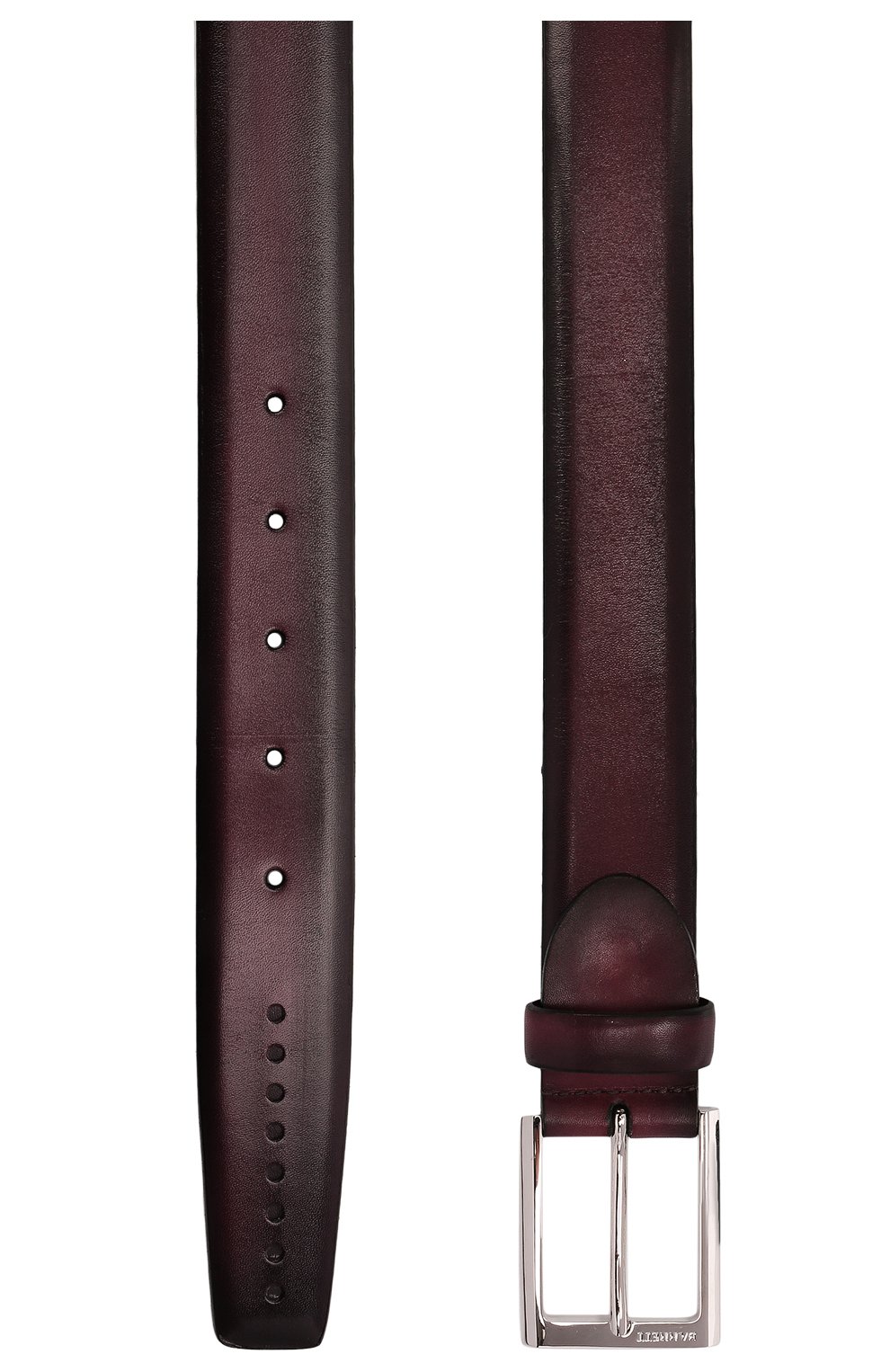 Мужской кожаный ремень BARRETT бордового цвета, арт. 31B336.52/BETIS CREAM | Фото 3 (Материал: Натуральная кожа; Случай: Формальный)