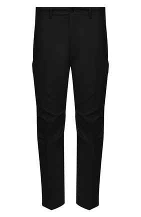 Мужские хлопковые брюки-карго TOM FORD черного цвета, арт. BZ141/TFP223 | Фото 1 (Материал внешний: Хлопок; Длина (брюки, джинсы): Стандартные; Случай: Повседневный; Силуэт М (брюки): Карго; Стили: Кэжуэл)