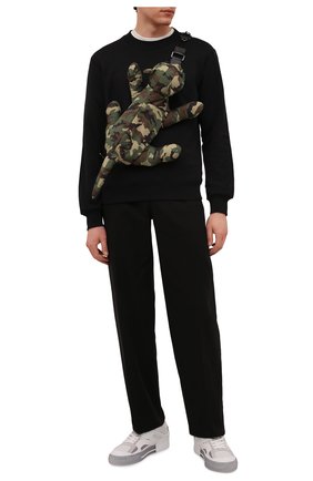 Мужская текстильная сумка DOLCE & GABBANA хаки цвета по цене 0 руб., арт. BM2058/AQ785 | Фото 3 Мужская текстильная сумка DOLCE & GABBANA хаки цвета, арт. BM2058/AQ785 | Фото 3 (Ремень/цепочка: На ремешке; Материал: Текстиль; Размер: small)