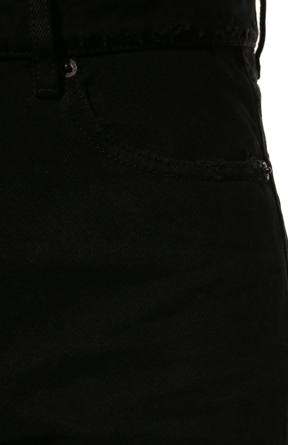 Мужские джинсы BALENCIAGA черного цвета, арт. 681707/TEW05 | Фото 5 (Силуэт М (брюки): Прямые; Кросс-КТ: Деним; Длина (брюки, джинсы): Стандартные; Материал внешний: Хлопок, Деним; Стили: Кэжуэл)