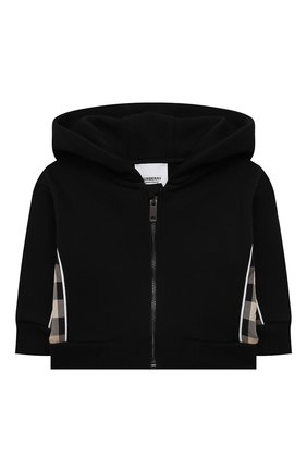 Детский хлопковая толстовка BURBERRY черного цвета по цене 29500 руб., арт. 8047920 | Фото 1 Детский хлопковая толстовка BURBERRY черного цвета, арт. 8047920 | Фото 1 (Кросс-КТ НВ: Толстовки)