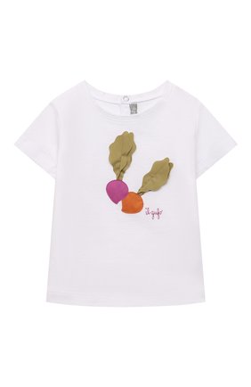 Детский комплект из футболки и шорт IL GUFO розового цвета, арт. P22DP382C4083/3M-9M | Фото 2 (Кросс-КТ НВ: Костюм)