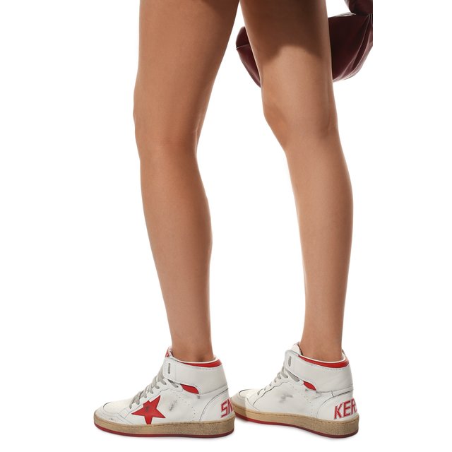 фото Кожаные кеды sky star golden goose deluxe brand