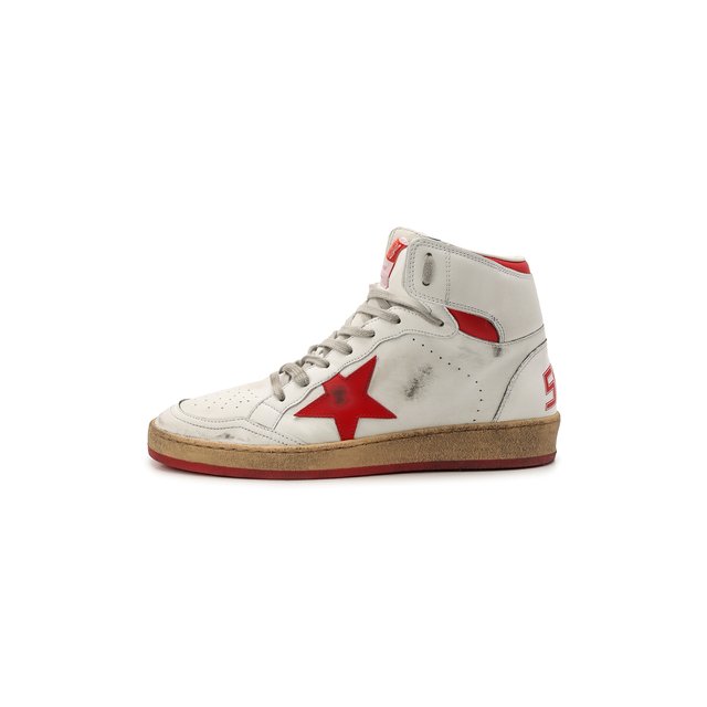 фото Кожаные кеды sky star golden goose deluxe brand