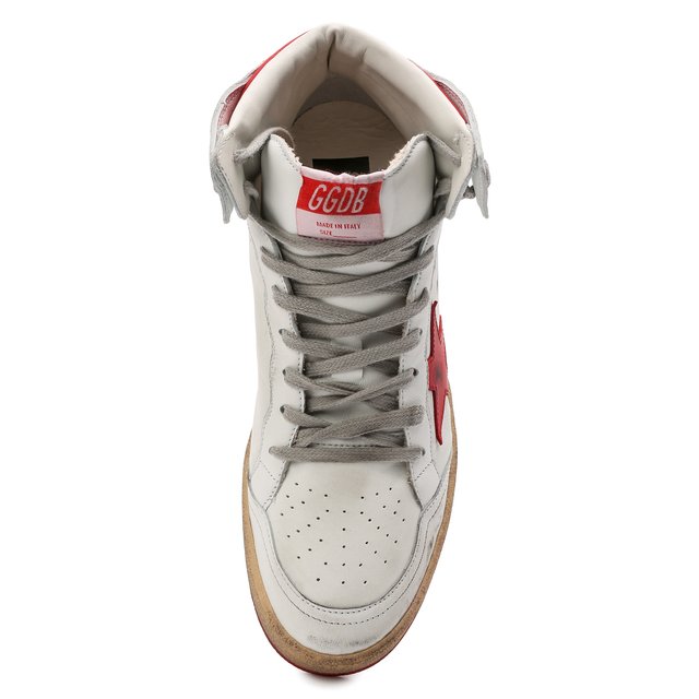 фото Кожаные кеды sky star golden goose deluxe brand