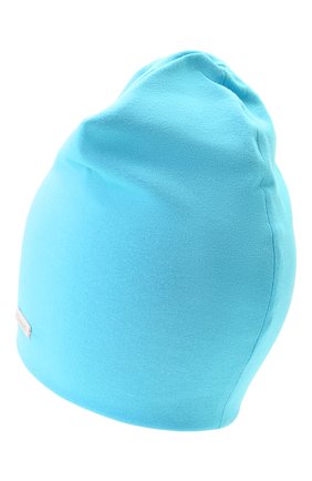 Детского хлопковая шапка IL TRENINO бирюзового цвета, арт. 22 8093 | Фото 2 (Материал: Текстиль, Хлопок)
