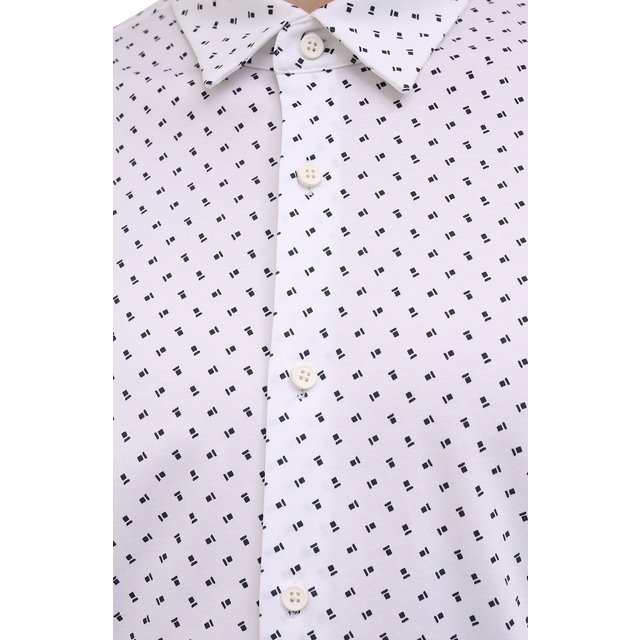 фото Хлопковая рубашка boss