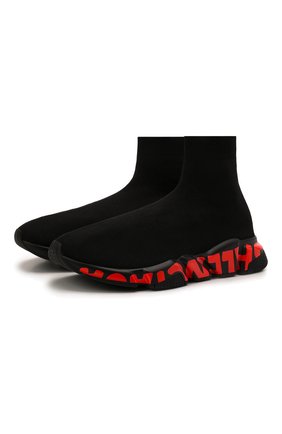Мужские текстильные кроссовки speed BALENCIAGA черного цвета по цене 89500 руб., арт. 645334/W2DBY | Фото 1 Мужские текстильные кроссовки speed BALENCIAGA черного цвета, арт. 645334/W2DBY | Фото 1 (Материал внешний: Текстиль; Подошва: Массивная; Материал внутренний: Текстиль; Материал утеплителя: Без утеплителя; Стили: Классический)