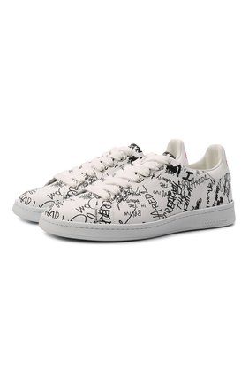 Мужские кожаные кеды boxer DSQUARED2 белого цвета по цене 52050 руб., арт. SNM0175 01504836 | Фото 1 Мужские кожаные кеды boxer DSQUARED2 белого цвета, арт. SNM0175 01504836 | Фото 1 (Подошва: Массивная; Материал внешний: Кожа; Материал внутренний: Натуральная кожа, Текстиль; Материал утеплителя: Без утеплителя; Стили: Классический)