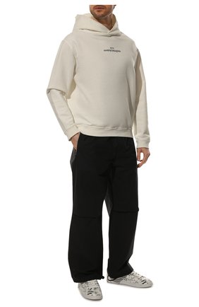 Мужские кожаные кеды boxer DSQUARED2 белого цвета по цене 52050 руб., арт. SNM0175 01504836 | Фото 2 Мужские кожаные кеды boxer DSQUARED2 белого цвета, арт. SNM0175 01504836 | Фото 2 (Подошва: Массивная; Материал внешний: Кожа; Материал внутренний: Натуральная кожа, Текстиль; Материал утеплителя: Без утеплителя; Стили: Классический)