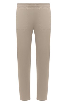Мужские хлопковые брюки Z ZEGNA светло-бежевого цвета, арт. VZ408/ZZP16 | Фото 1 (Материал внешний: Хлопок; Длина (брюки, джинсы): Стандартные; Случай: Повседневный; Стили: Кэжуэл)