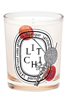 Свеча litchi limited edition (190g) DIPTYQUE бесцветного цвета, арт. 3700431434869 | Фото 1