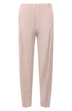 Женские брюки изо льна и хлопка GIORGIO ARMANI светло-розового цвета по цене 69950 руб., арт. 3LAP85/AJISZ | Фото 1 Женские брюки изо льна и хлопка GIORGIO ARMANI светло-розового цвета, арт. 3LAP85/AJISZ | Фото 1 (Материал внешний: Лен, Хлопок; Длина (брюки, джинсы): Стандартные; Женское Кросс-КТ: Брюки-одежда; Стили: Кэжуэл; Силуэт Ж (брюки и джинсы): Прямые)