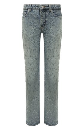Женские джинсы BALENCIAGA голубого цвета по цене 89600 руб., арт. 681734/TJW60 | Фото 1