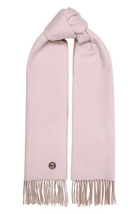Женский кашемировый шарф BURBERRY светло-розового цвета, арт. 8050331 | Фото 1 (Материал: Шерсть, Кашемир, Текстиль)