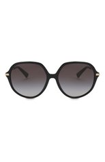 Женские солнцезащитные очки VALENTINO черного цвета, арт. 4099-50018G | Фото 3 (Тип очков: С/з; Оптика Гендер: оптика-женское; Очки форма: Круглые)