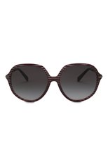 Женские солнцезащитные очки VALENTINO серого цвета, арт. 4099-51918G | Фото 3 (Тип очков: С/з; Оптика Гендер: оптика-женское; Очки форма: Круглые)