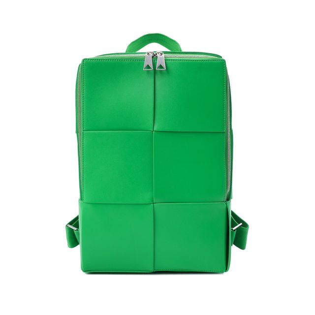 Кожаный рюкзак Arco Bottega Veneta цвет зелёный