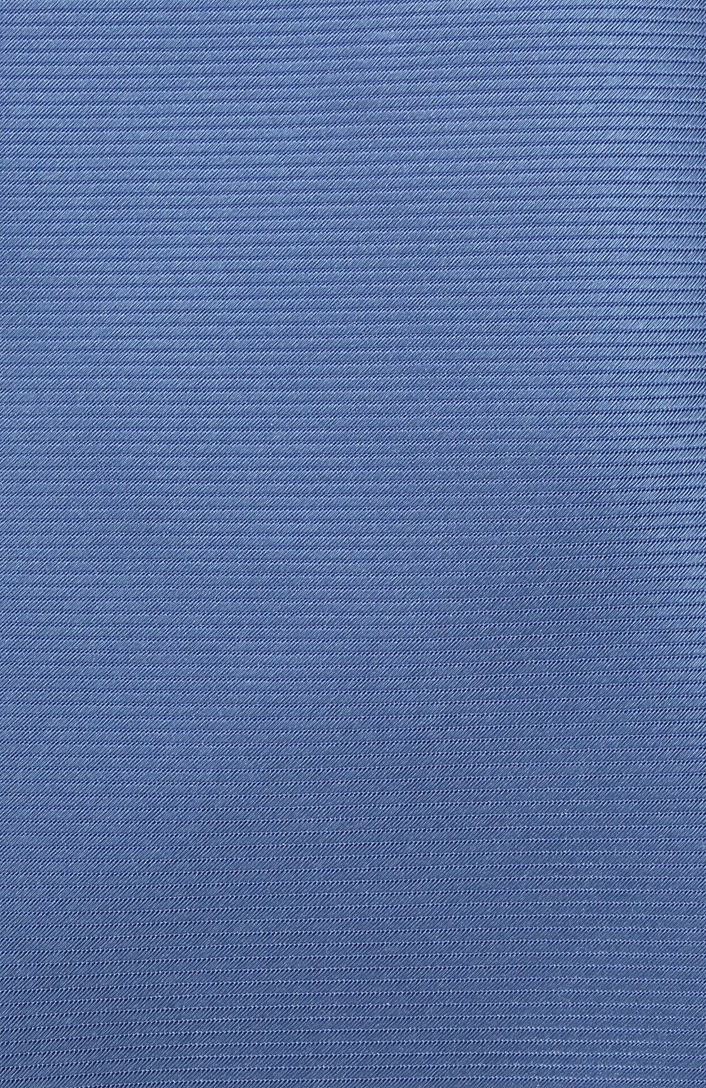 Мужской шелковый галстук CANALI голубого цвета, арт. 18/HJ03386 | Фото 4 (Материал: Текстиль, Шелк; Принт: Без принта)