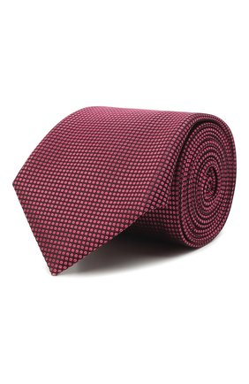 Мужской шелковый галстук CANALI розового цвета по цене 13250 руб., арт. 18/HJ03380 | Фото 1 Мужской шелковый галстук CANALI розового цвета, арт. 18/HJ03380 | Фото 1 (Материал: Шелк, Текстиль; Принт: С принтом)