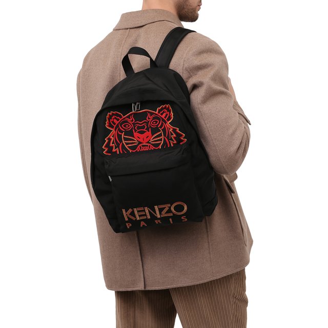 Текстильный рюкзак The Year of the Tiger Kenzo FC55SF300FS8, цвет чёрный, размер NS - фото 2