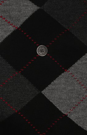 Мужские хлопковые носки BURLINGTON черного цвета, арт. 20182. | Фото 2 (Материал внешний: Хлопок; Кросс-КТ: бельё)