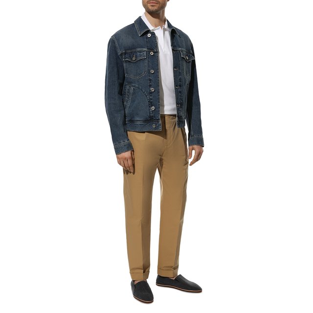 фото Текстильные слипоны brunello cucinelli