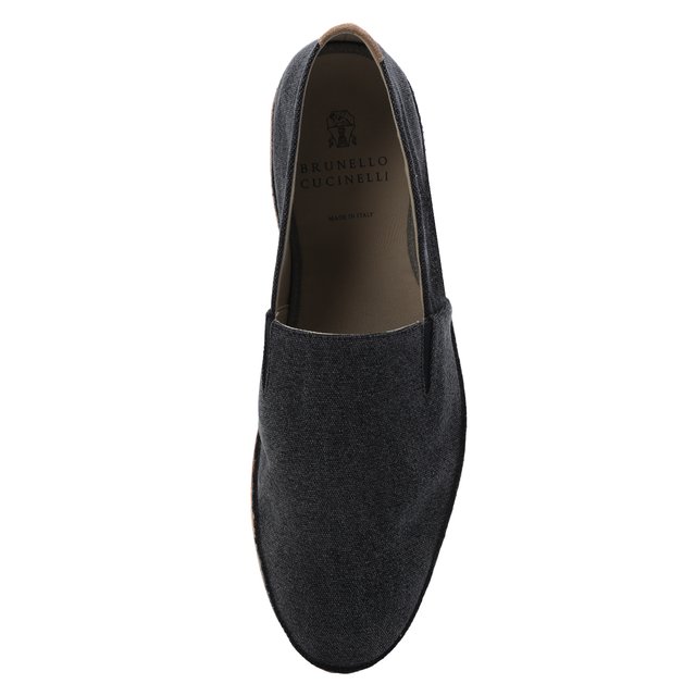 фото Текстильные слипоны brunello cucinelli
