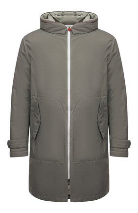 Мужская двусторонняя парка KITON серого цвета по цене 555500 руб., арт. UW1159V0850A | Фото 1 Мужская двусторонняя парка KITON серого цвета, арт. UW1159V0850A | Фото 1 (Материал утеплителя: Пух и перо; Рукава: Длинные; Длина (верхняя одежда): До середины бедра; Материал подклада: Синтетический материал; Материал внешний: Синтетический материал; Кросс-КТ: Куртка; Стили: Кэжуэл; Мужское Кросс-КТ: утепленные куртки)