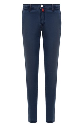 Мужские джинсы KITON синего цвета, арт. UFPP79J0772A | Фото 1 (Материал внешний: Хлопок, Деним; Длина (брюки, джинсы): Стандартные; Кросс-КТ: Деним; Силуэт М (брюки): Прямые; Стили: Кэжуэл)