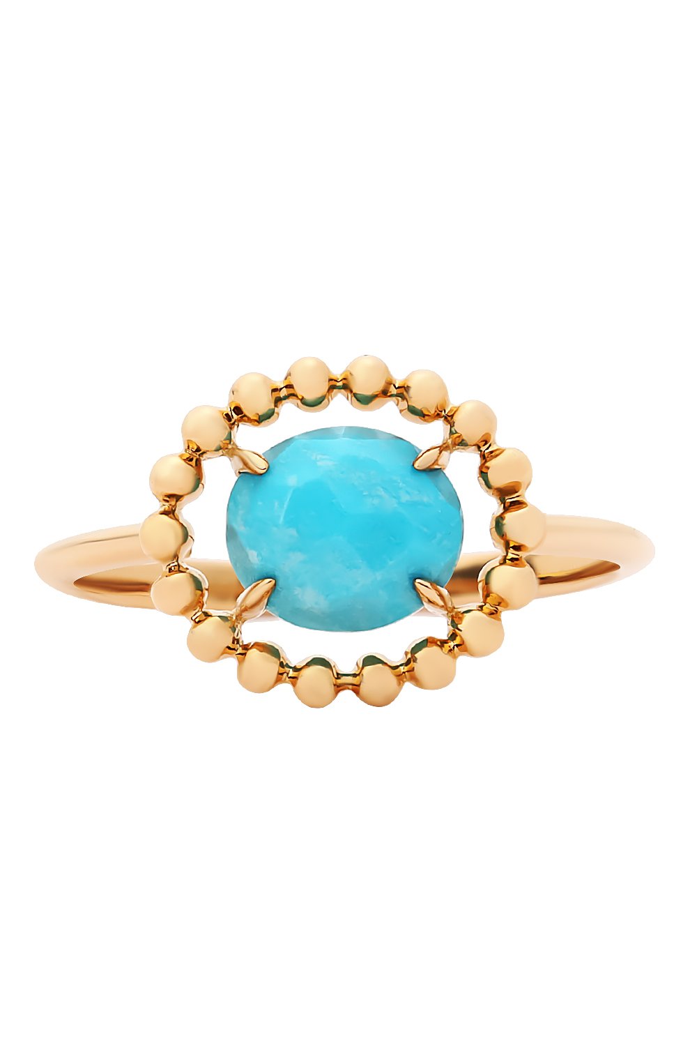 Женские кольцо CASATO бесцветного цвета, арт. MX1466TUR-P | Фото 2 (Драгоценные камни: Другие; Материал сплава: Розовое золото)