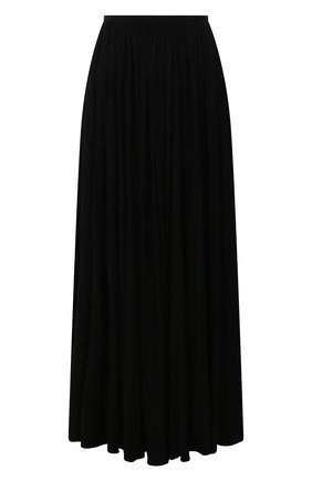 Женская юбка из вискозы KHAITE черного цвета по цене 126000 руб., арт. 4054480/L0WELL | Фото 1