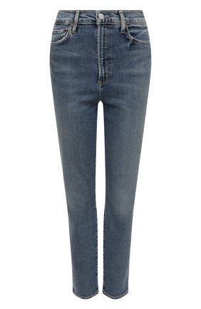 Женские джинсы AGOLDE синего цвета по цене 27250 руб., арт. A165B-1256 | Фото 1
