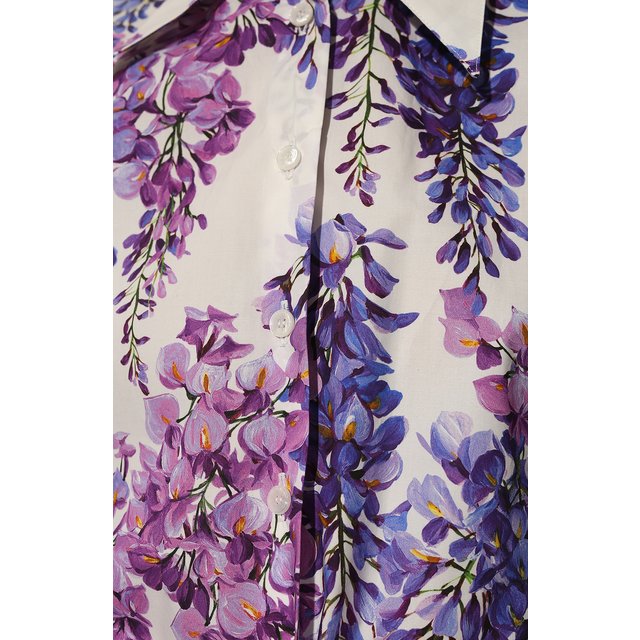 фото Хлопковая рубашка dolce & gabbana