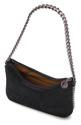 Женская сумка falabella STELLA MCCARTNEY черного цвета по цене 74250 руб., арт. 7B0001/W8719 | Фото 5 Женская сумка falabella STELLA MCCARTNEY черного цвета, арт. 7B0001/W8719 | Фото 5 (Сумки-технические: Сумки через плечо; Материал: Текстиль; Размер: small)