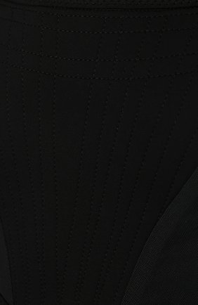 Женский топ STELLA MCCARTNEY черного цвета, арт. 604134/STA08 | Фото 5 (Рукава: Длинные; Материал внешний: Синтетический материал; Длина (для топов): Укороченные; Материал подклада: Вискоза; Стили: Романтичный)