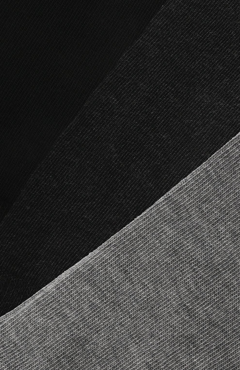 Мужские комплект из трех пар носков FALKE серого цвета, арт. 13057. | Фото 5 (Кросс-КТ: бельё)
