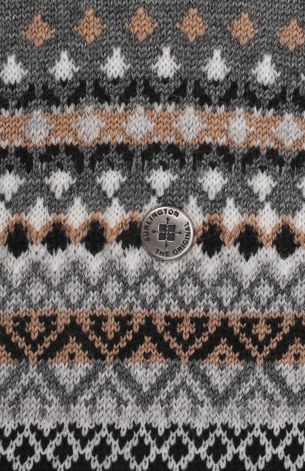 Мужские носки BURLINGTON серого цвета, арт. 21951. | Фото 2 (Материал внешний: Шерсть, Синтетический материал; Кросс-КТ: бельё)