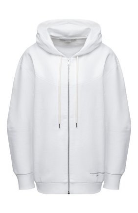 Женский хлопковый кардиган STELLA MCCARTNEY белого цвета по цене 74250 руб., арт. 604199/SPW32 | Фото 1 Женский хлопковый кардиган STELLA MCCARTNEY белого цвета, арт. 604199/SPW32 | Фото 1 (Длина (для топов): Стандартные; Материал внешний: Хлопок; Рукава: Длинные; Стили: Спорт-шик; Женское Кросс-КТ: Кардиган-одежда, Толстовка-спорт)