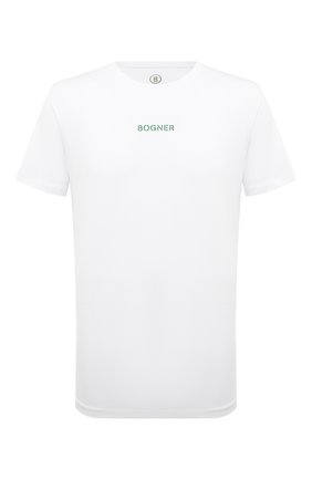 Мужская хлопковая футболка BOGNER белого цвета по цене 12000 руб., арт. 58446604 | Фото 1 Мужская хлопковая футболка BOGNER белого цвета, арт. 58446604 | Фото 1 (Длина (для топов): Стандартные; Материал внешний: Хлопок; Рукава: Короткие; Принт: Без принта; Стили: Кэжуэл)