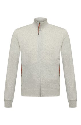 Мужской хлопковая толстовка CORNELIANI серого цвета по цене 39950 руб., арт. 89G584-2125028/00 | Фото 1 Мужской хлопковая толстовка CORNELIANI серого цвета, арт. 89G584-2125028/00 | Фото 1 (Материал внешний: Хлопок; Длина (для топов): Стандартные; Рукава: Длинные; Стили: Кэжуэл; Мужское Кросс-КТ: Толстовка-одежда)