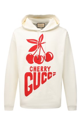 Мужской хлопковое худи GUCCI кремвого цвета по цене 108000 руб., арт. 681220/XJD1C | Фото 1 Мужской хлопковое худи GUCCI кремвого цвета, арт. 681220/XJD1C | Фото 1 (Материал внешний: Хлопок; Рукава: Длинные; Длина (для топов): Стандартные; Мужское Кросс-КТ: Худи-одежда; Принт: С принтом; Стили: Спорт-шик)