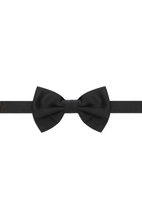 Мужской шелковый галстук-бабочка CORNELIANI черного цвета, арт. 89U308-2120301/00 | Фото 1 (Материал: Шелк, Текстиль)