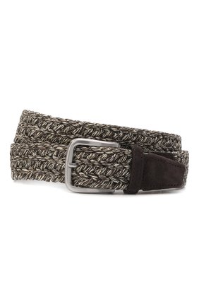 Мужской ремень CORNELIANI коричневого цвета по цене 22550 руб., арт. 89V359-2120852/00 | Фото 1 Мужской ремень CORNELIANI коричневого цвета, арт. 89V359-2120852/00 | Фото 1 (Материал: Текстиль; Случай: Повседневный)