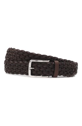 Мужской кожаный ремень CORNELIANI коричневого цвета по цене 26200 руб., арт. 89V309-2120833/00 | Фото 1 Мужской кожаный ремень CORNELIANI коричневого цвета, арт. 89V309-2120833/00 | Фото 1 (Случай: Повседневный; Материал: Натуральная кожа)