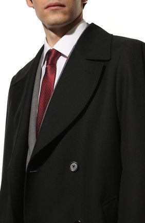 Мужской шелковый галстук CANALI красного цвета, арт. 18/HJ03387 | Фото 2 (Материал: Шелк, Текстиль; Принт: С принтом)