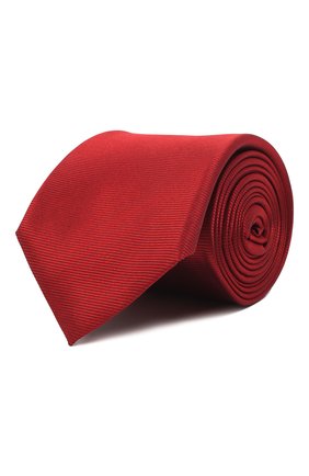 Мужской шелковый галстук CANALI красного цвета по цене 14650 руб., арт. 18/HJ03386 | Фото 1 Мужской шелковый галстук CANALI красного цвета, арт. 18/HJ03386 | Фото 1 (Материал: Шелк, Текстиль; Принт: Без принта)