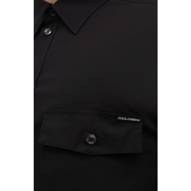 фото Хлопковая рубашка dolce & gabbana
